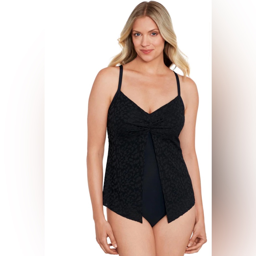 Flyaway Fauxkini One Piece